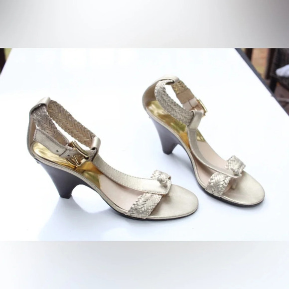 Michael Kors T strap heeled sandals - Picture 4 of 14